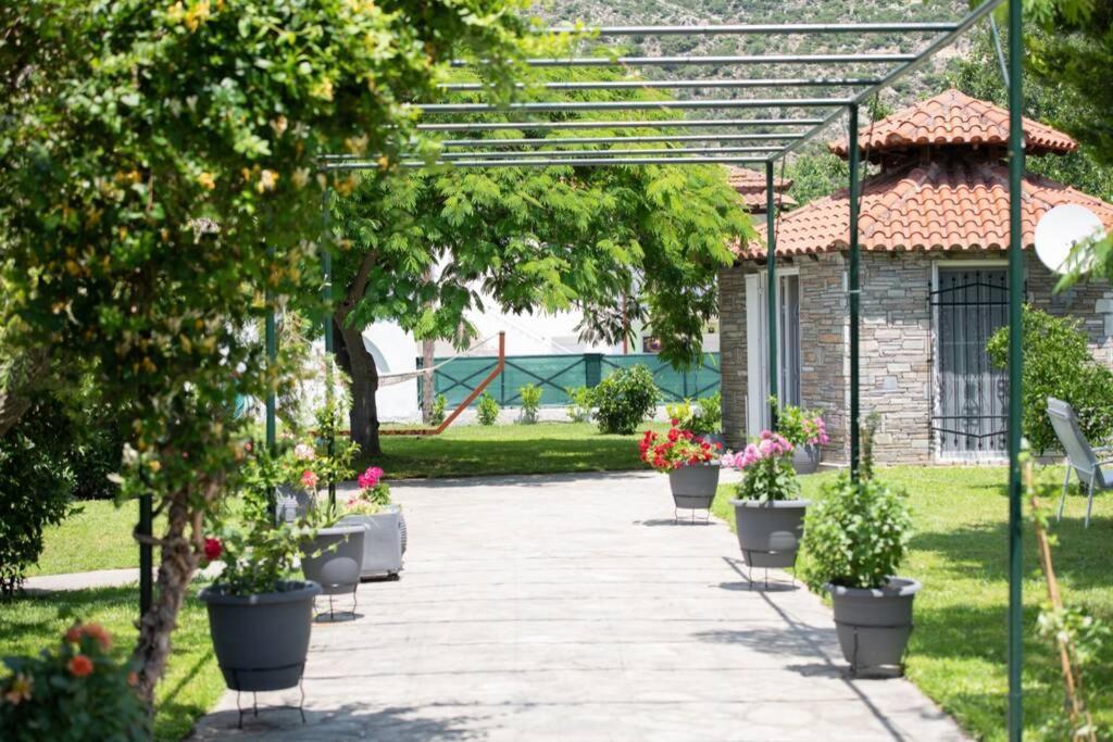 Villa Nuestro Jardin Sykia Exterior foto